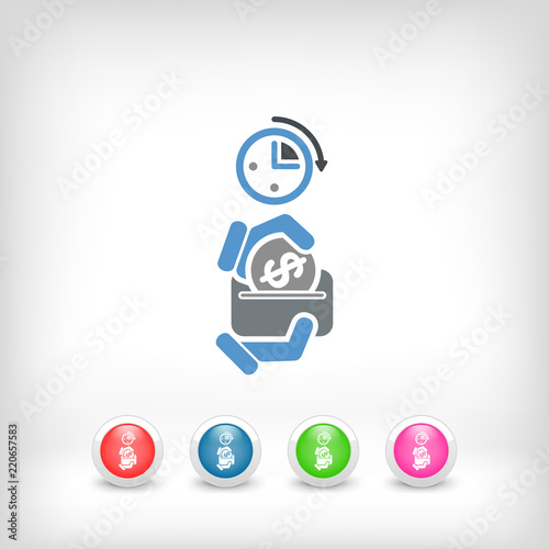 Money time icon