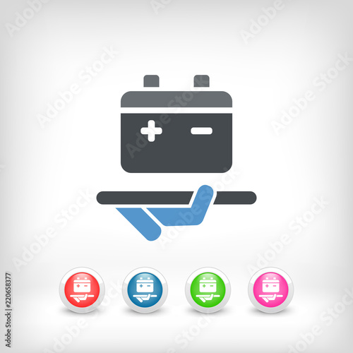 Free Download Car battery - GFXLoad