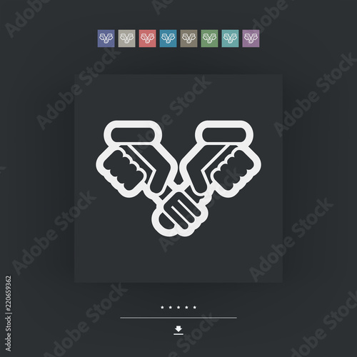 Knife and fork holding