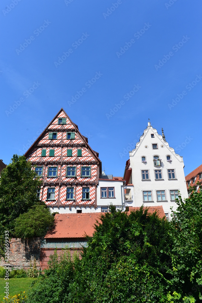Denkmalgeschützte Wohnhäuser in Ulm an der Donau