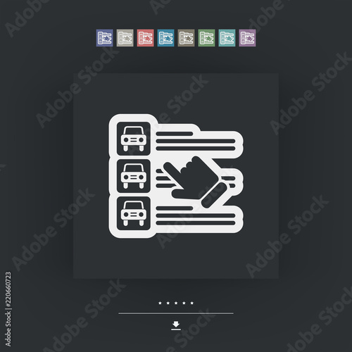 Car list selection