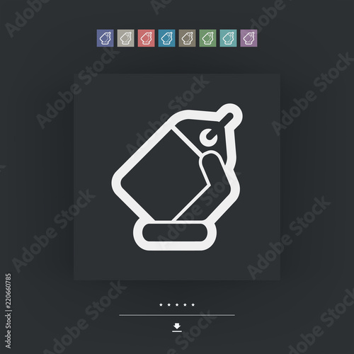 Label icon