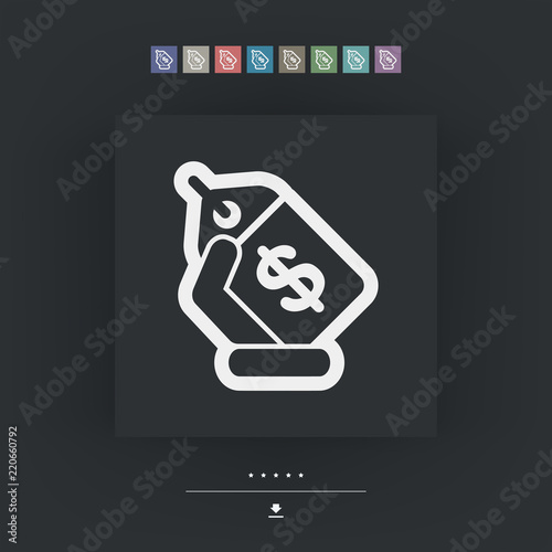 Label icon
