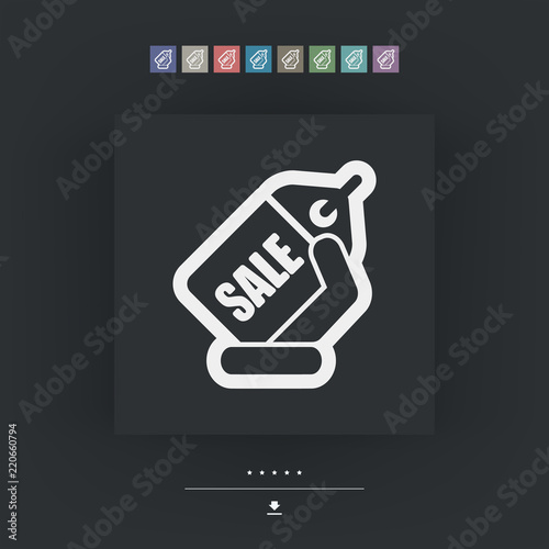Label icon