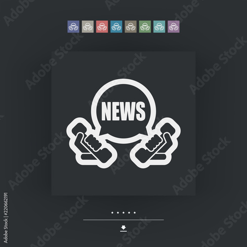 Phone news icon