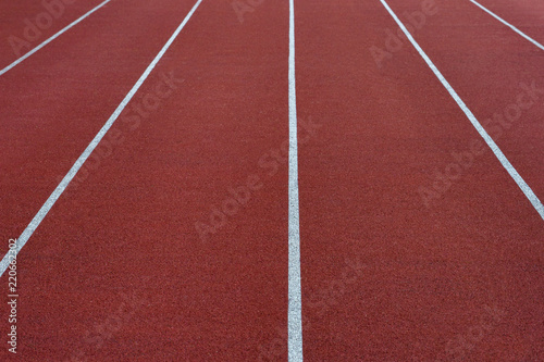 Rubber standard of athletics stadium running track