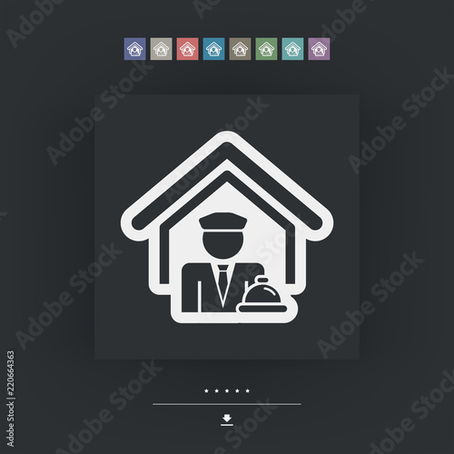 Hotel icon © Myvector