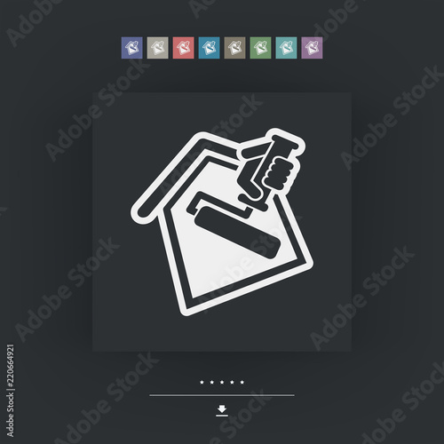 Painter roll symbol