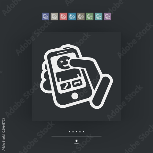 Incoming call icon