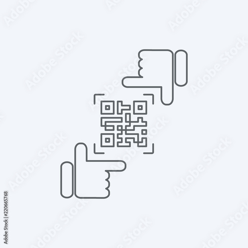 QR code framing