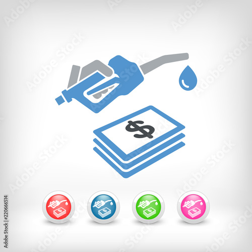 Fuel expense icon