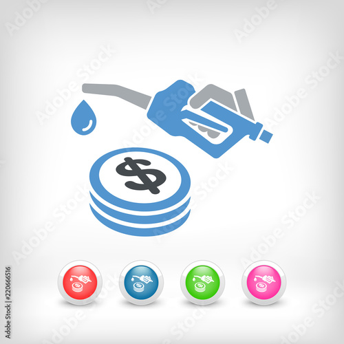 Fuel price icon