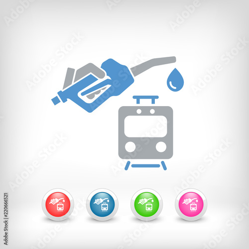 Train fuel icon