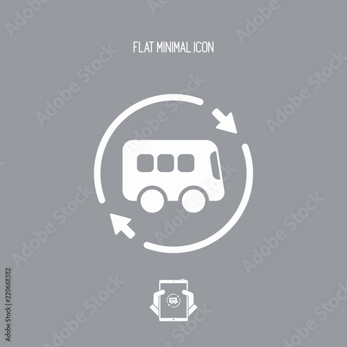 Bus services renew icon