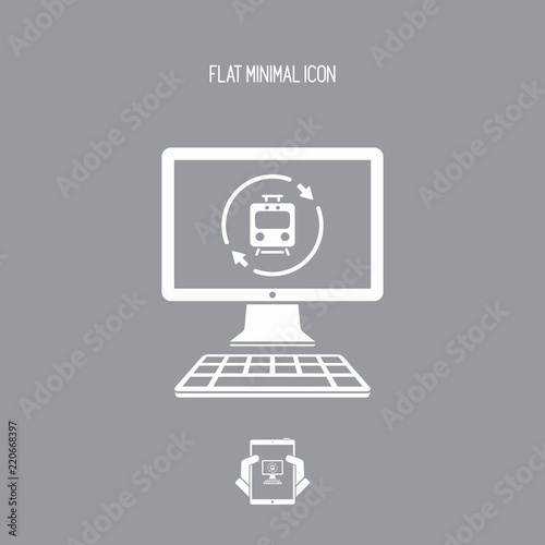 Train renovated services icon