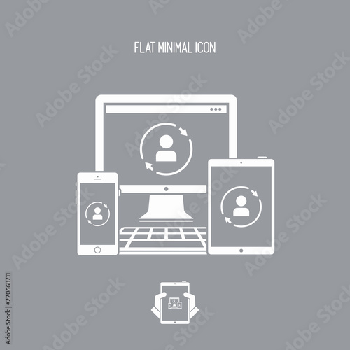 Synchronization account on devices