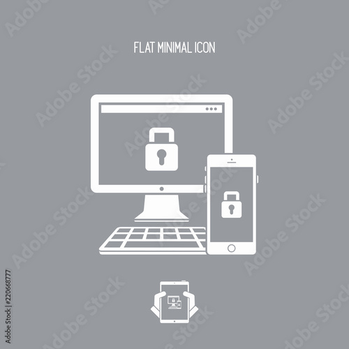 Multi devices protection icon