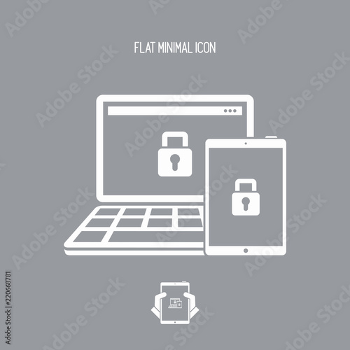 Multi devices protection icon