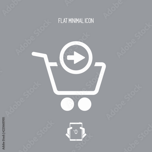 Forward web shop icon