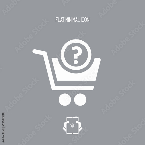 Question about purchasing - Flat icon