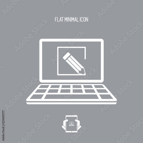 Customized web services icon
