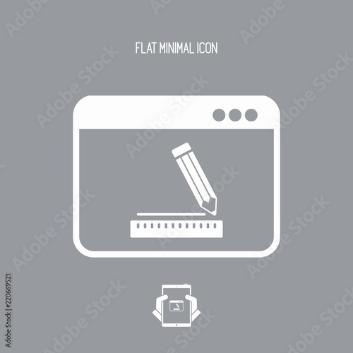 Software for design - Vector icon