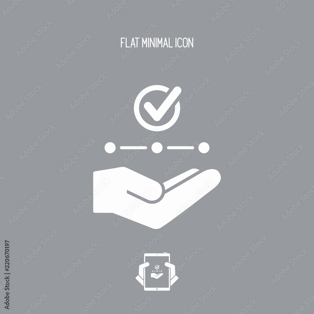 Network check - Minimal vector icon Network check - Minimal vector icon