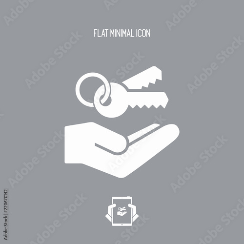 Service offer - Access protection - Minimal icon
