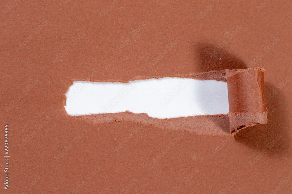 Obraz premium Big insight in a brown letter envelope