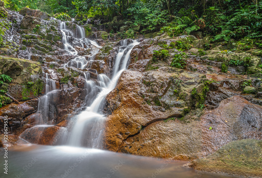 Fototapeta premium Waterfall near Tioman Island