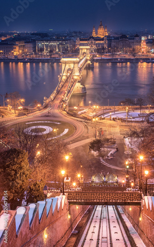 View on Chain Bridge in win...
