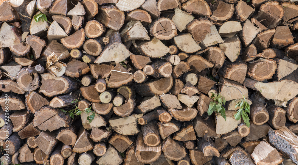 chopped firewood, Firewood stack for fire chopped firewood, Firewood stack for fire
