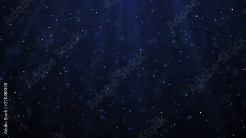 Dust particles. Abstract particle background. Dots background. 4k rendering.