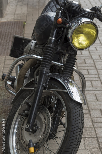  Motorcycle Close Up.