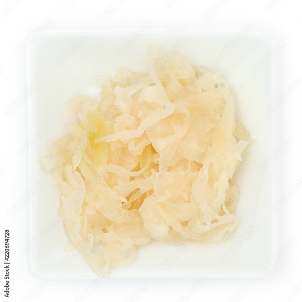 Sauerkraut in Schüssel