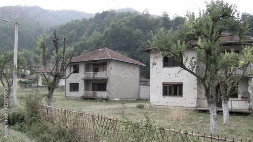 Konstfotografi Bosnia after war