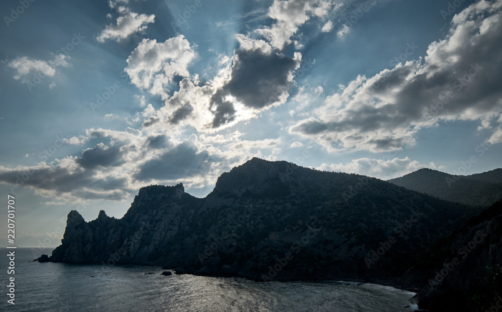 Landscape of Novy Svet in the Crimea