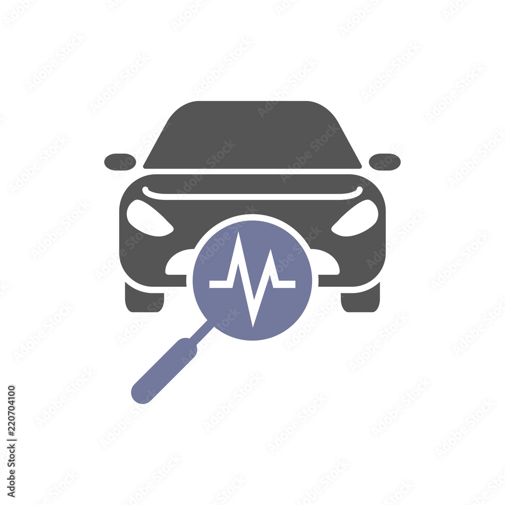 Car diagnostics, icon auto service, vector illustration eps 10 Car diagnostics, icon auto service, vector illustration eps 10