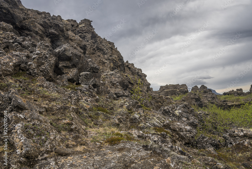 Dimmuborgir rock formations