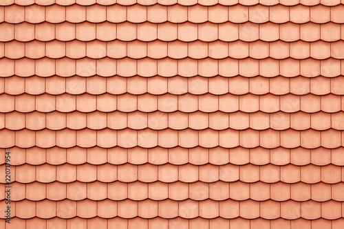 Photo Roof tiles texture