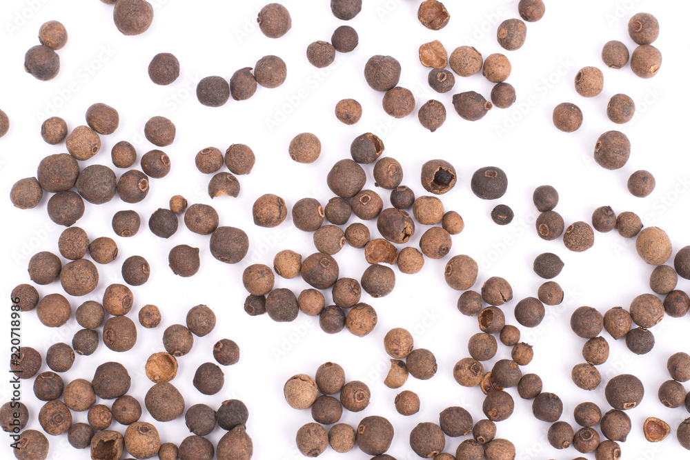 Sichuan pepper isolated on white background Sichuan pepper isolated on white background