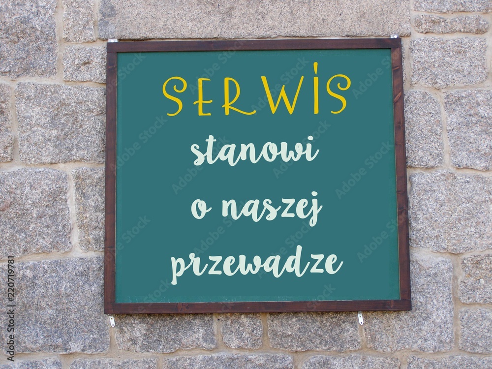 Serwis stanowi o naszej przewadze Serwis stanowi o naszej przewadze