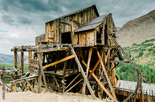 Historic Mill at High Elevation in Colorado