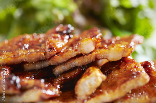 Korean spicy marinated pork
