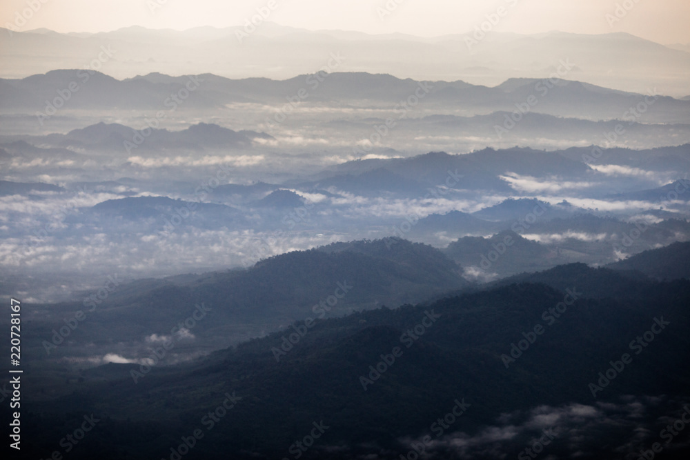 Background, high angle from the passenger plane. You can see the scenery by the distance (mountains, rivers, sky, fog, houses), the photos may be blurred during the flight. Background, high angle from the passenger plane. You can see the scenery by the distance (mountains, rivers, sky, fog, houses), the photos may be blurred during the flight.
