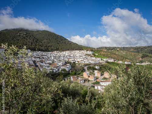 El Gastor, Spain, a pueblo blanco (white village), Andalucia, Spain