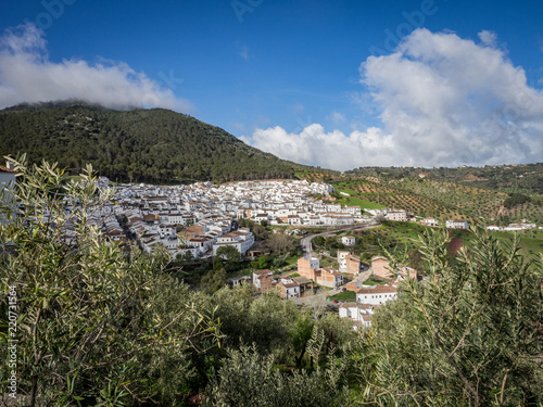 El Gastor, Spain, a pueblo blanco (white village), Andalucia, Spain photo