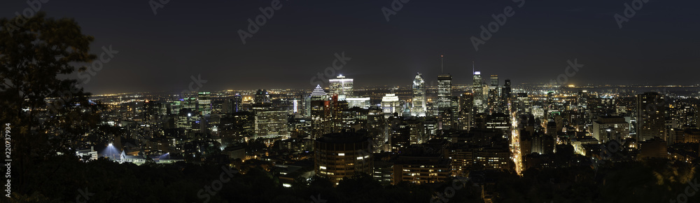 Montreal Canada from Mt. Royal
