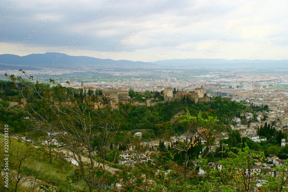 Granada. Albaicin. Andalusia, Spain