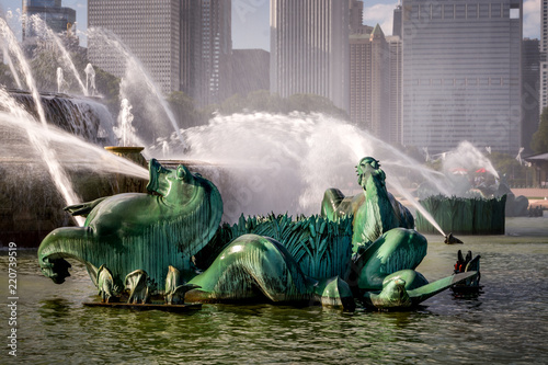 Valokuva Buckingham Fountain in Chicago